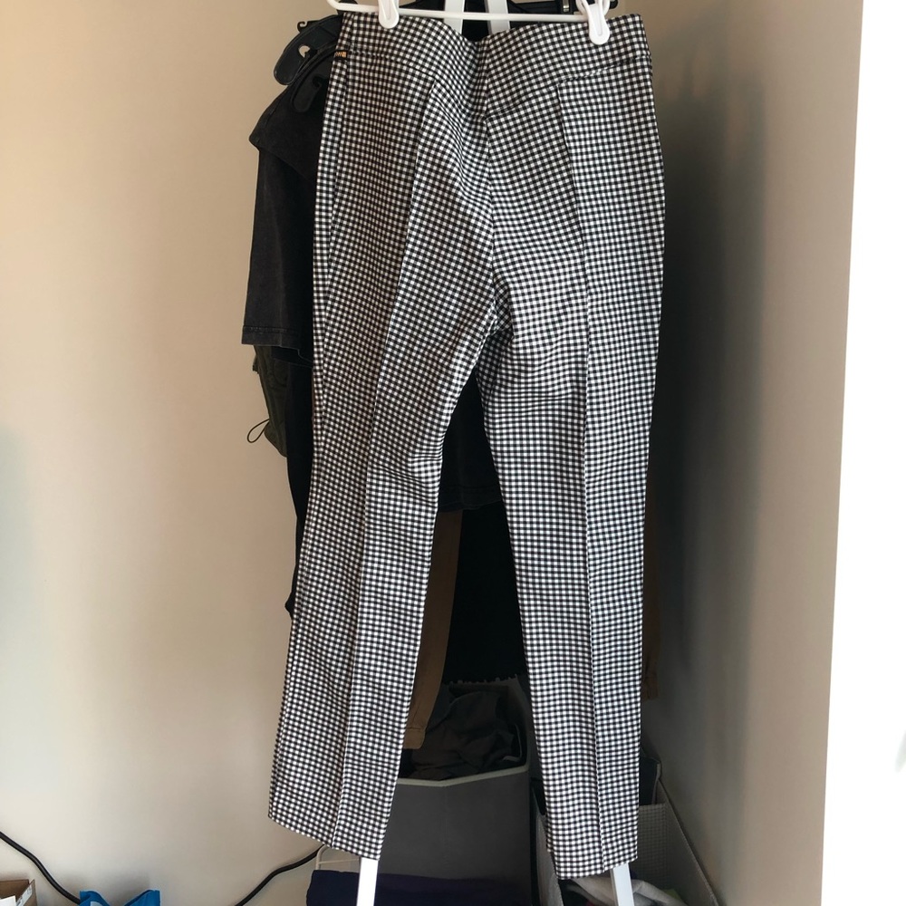 Opening Ceremony black gingham Ski / Apres pants size 4 NWT - Picture 6 of 7